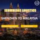 Shenzhen To Malaysia LCL Cross Border Ecommerce Logistics Air Cargo Logistics