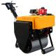 High Walk Behind Single Drum Vibratory Roller With Steel Wheel Size And Free Shipping