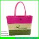 LUDA colorful lady handbags brands wheat straw large chevron tote bag