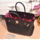 high quality women purse 30cm black Lychee cowhide bags handbags women famous brands H-Y19