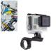 Alloy Long Bicycle Bike Handlebar Clamp Clip Mount Holder Adapter For GoPro Hero 5 4 3 Session SJCAM SJ4000 Xiaomi Yi 4k