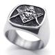 Tagor Jewelry Super Fashion 316L Stainless Steel Casting Ring PXR334