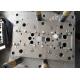 Progressive deep drawing die in tungsten carbide material for inserts
