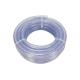 Flexible 1/2 PVC Fiber Reinforced Hose Braided Vinyling Tubing Clear Transparent Hose