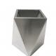 Factory Outlet Stainless Steel Flower Pot Outdoor Polygon Flower Box Shopping Mall Public Street Plant Pot