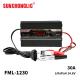 30A Lithium Battery Charger Smart Digital Display Intput 250V Lithium Battery Charger 12v