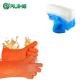 Customization Solid Silicone Rubber Fire Resistant High Temperature 40-50 Hardness