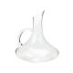 Crystal Lead Free Glass Wine Decanter With Handle Dishwasher Safe