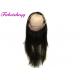 Natural Black Straight 360 Lace Frontal Closure Virgin Brazilian Hair Weave