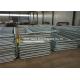 Carbon Steel Pipe Metal Guard Rails , Civil Engineering Metal Pipe Fence