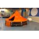 12 Persons SOLAS Approved Davit Lunched Inflatable Life Raft