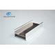 1.9 M Bright Dip Aluminium Shower Profiles Alloy 6463-T5 Extruded Aluminium Sections