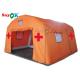 inflatable emergency tent Fire Proof PVC Tarpaulin  Inflatable Medical Tent / Medical Relief Tent