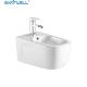 Bathroom WC pan SWJ1231 White Wall Hung Bidet 490*370*300 mm size , Floor mounted bidet