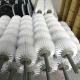 Metal Shaft Industrial Roller Brush Nylon Wire Wear Resistant For Cleaning