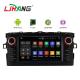 Canbus Radio Portable Dvd Player For Car , Auris Toyota Dvd Entertainment System