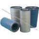 Cylindrical And Conical Pleated Filter Cartridge , Gas Filter Cartridge For Power Plants