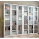 Customized steel office furniture office glass door model Bookcase Display Cabinet