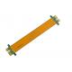 Yellow Rigid Flex PCB Fabrication 1oz Copper 5mil PET Material FR4 Stiffener