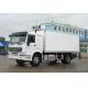 SINOTRUK Howo Refrigerated Box Truck 4x2 5 Tons Non Pollution Easy Assembly