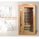 1750W Luxury Wooden Far Infrared Dry Sauna Room Indoor For 2 Person