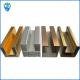 Aluminum Profile U-Groove Guide Rail Chute Glass Aluminum Handrail Architectural Aluminum