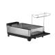 Rectangle Detachable Stainless Steel Dish Drying Rack For Compact Kitchen