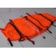 Orange 78cm medical emergency rescue equipment foldable air vacuum mattress stretcher adult