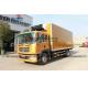 Dongfeng 10 - 15 Tons Food Transport Refrigerator Van Truck