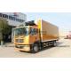 Dongfeng 10 - 15 Tons Food Transport Refrigerator Van Truck