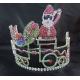 Christmas man crowns rhinestone pageant crowns and tiaras for holiday custom