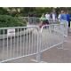 Crazy Crowd Control Barriers / Temporary Fence Panel Corrosion Resistence