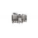 Steam Heating 100L Pilot Brewing Equipment With Glycol Cooling System ISO / CE