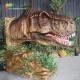 Life Size Jurassic World Animatronic T Rex Head Dinosaur Infrared Sensor Control
