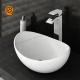 Artificial Stone Solid Surface Basin Countertop Bathroom Sinks Easy Maintenance