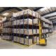 Warehouse  Push Back Racking System  Industrial   First-In-Last-Out Operation Process