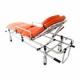 Low Frame Structure Ambulance Folding Stretcher Patient Transfer With I.V. Stand