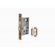 Polished Brass Entrance Mortise Lock Body With Deadlatch Function Lifetime AM 8764
