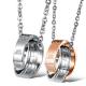 New Fashion Tagor Jewelry 316L Stainless Steel couple Pendant Necklace TYGN075