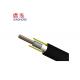 2-12 Core Outdoor Fiber Optic Cable Light Weight Water Blocking Material