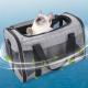 Pet Handbag Light Foldable Soft Large Space Top Open Mesh Breathable 3 Doors Pad Mat Cat Shoulder Bag For Dogs