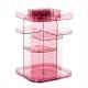 Four layers non-folding cosmetics rack standing type 360 degree rotation makeup