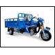 250cc Close Cabin Chinese Tricycle Motorcycle 450KG Heavy Load Blue