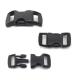 10mm Paracord Curved Side Release Buckle Plastic for Paracord Bracelet Manufacturing