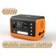 600wh Solar 600W Portable Power Station And 15W Wireless Charging