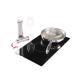 Touch Crystal Glass 60Hz 3KW Double Burner Stove