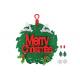 Holiday Party 8pcs Ornaments 16 Inch Felt Merry Christmas Hanging