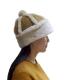 Classic Double Face Sheepskin Beanie Hat Winner Women Leather Hats