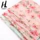 Small Fresh Style Soft Tulle Fabric Light Texture Woven Chiffon Polyesters Floral For Dress