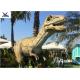 Anti Rust T Rex Christmas Lawn Ornament , Customizable Full Size Velociraptor Model 